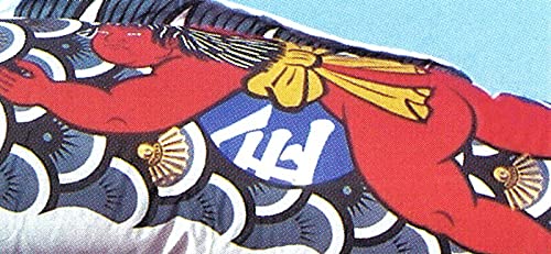 Amazon.co.jp: こいのぼり キング印 鯉のぼり 庭園用 7m6点 ナイロン